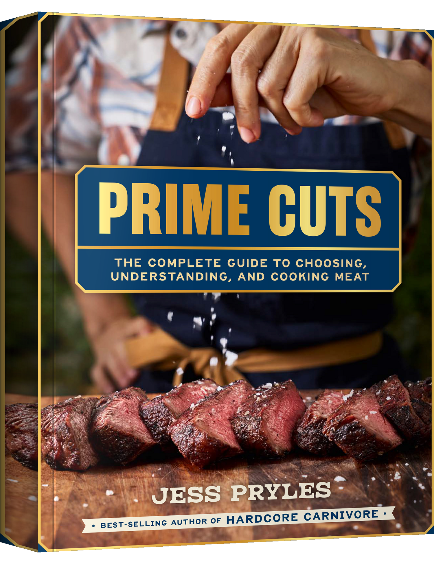 Prime Cuts by Jess Pryles hardback cookbook — front cover