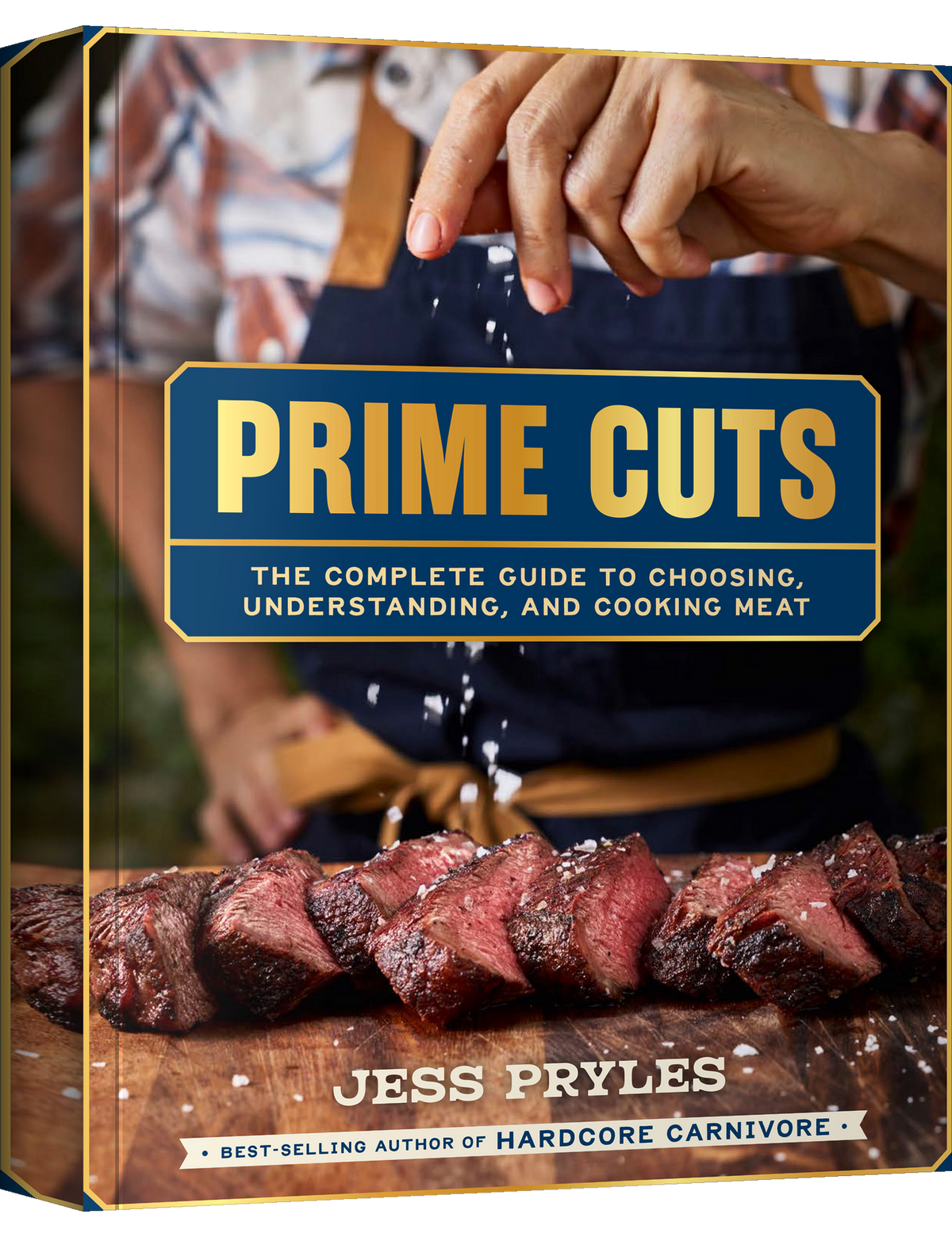 Prime Cuts by Jess Pryles hardback cookbook — front cover
