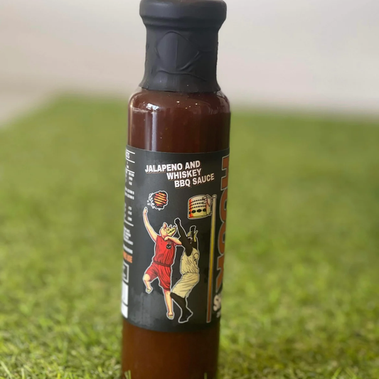 LOW N SLOW BASICS: HOOK SHOT Jalapeno & Whiskey BBQ Sauce - 250ml