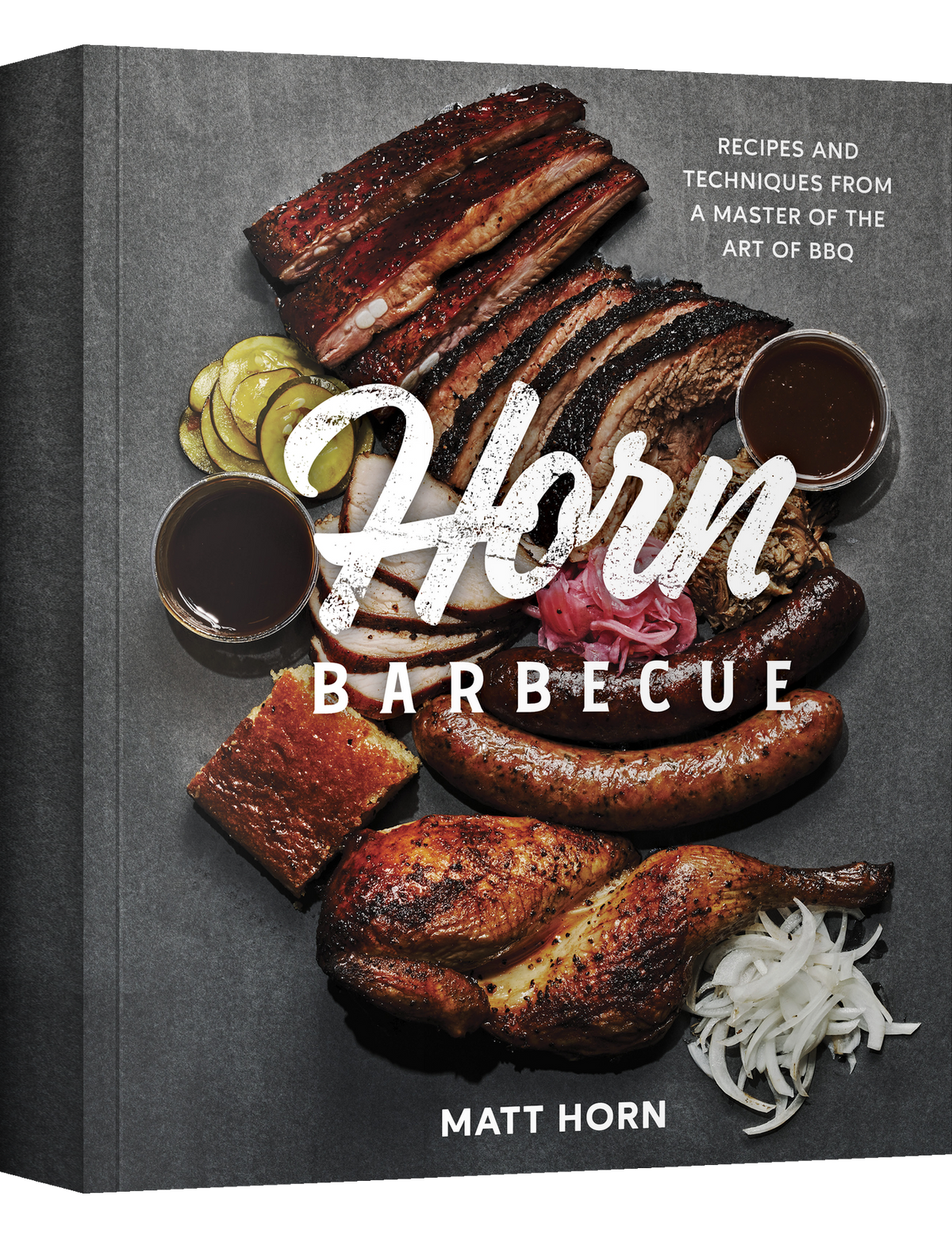 Horn Barbecue by Matt Horn hardback cookbook — front cover