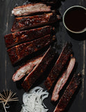 Horn Barbecue by Matt Horn hardback cookbook — Perfectly Smoked Spareribs recipe page