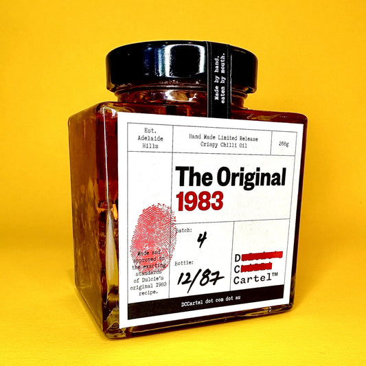 DC CARTEL: The Original 1983- Limited Release Crispy Chilli Oil - 268g