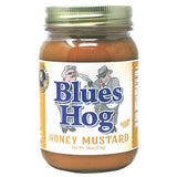 Blues Hog Honey Mustard Sauce 510g glass pint jar — front of the jar