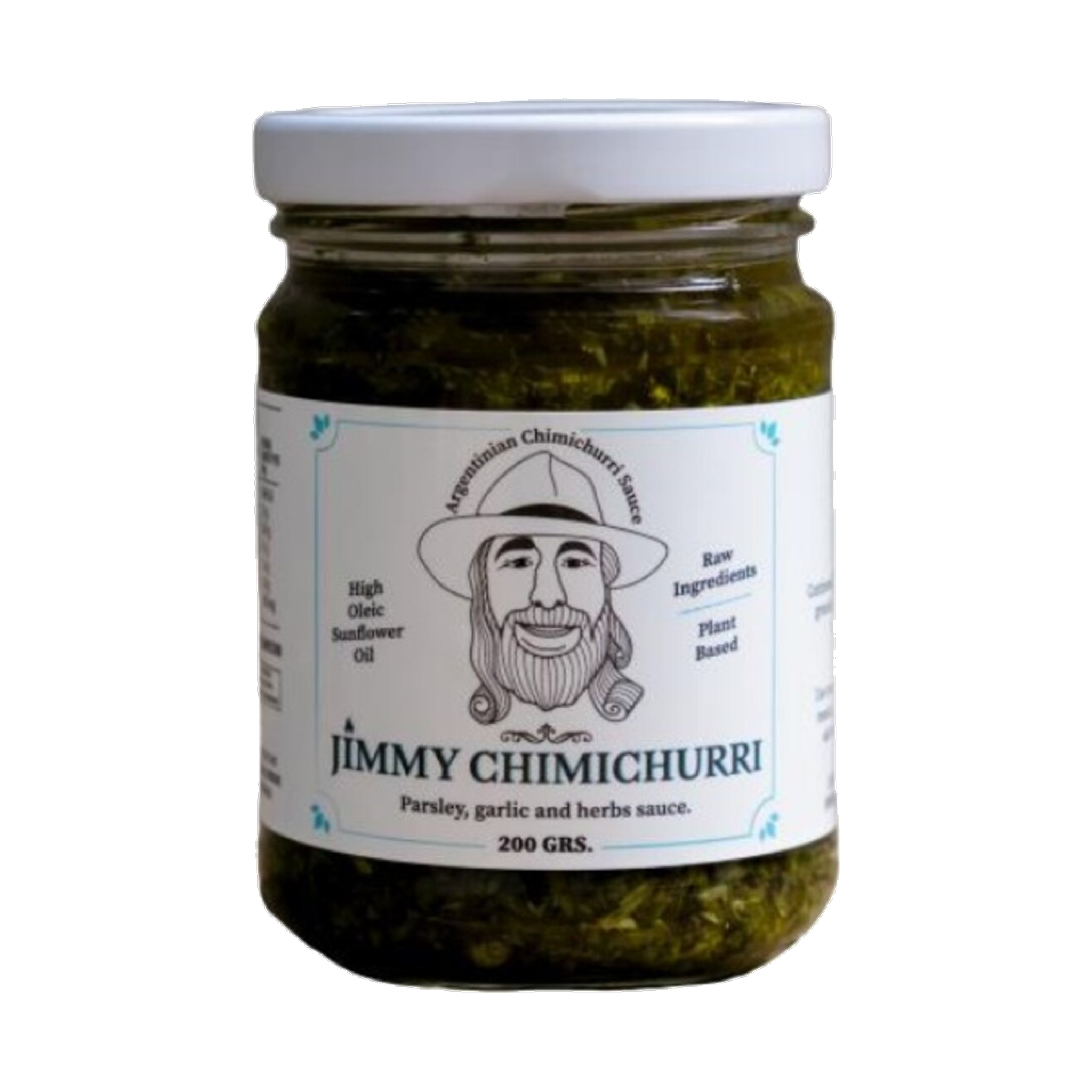 Jimmy Chimichurri Classic Argentinian herb sauce 200g jar