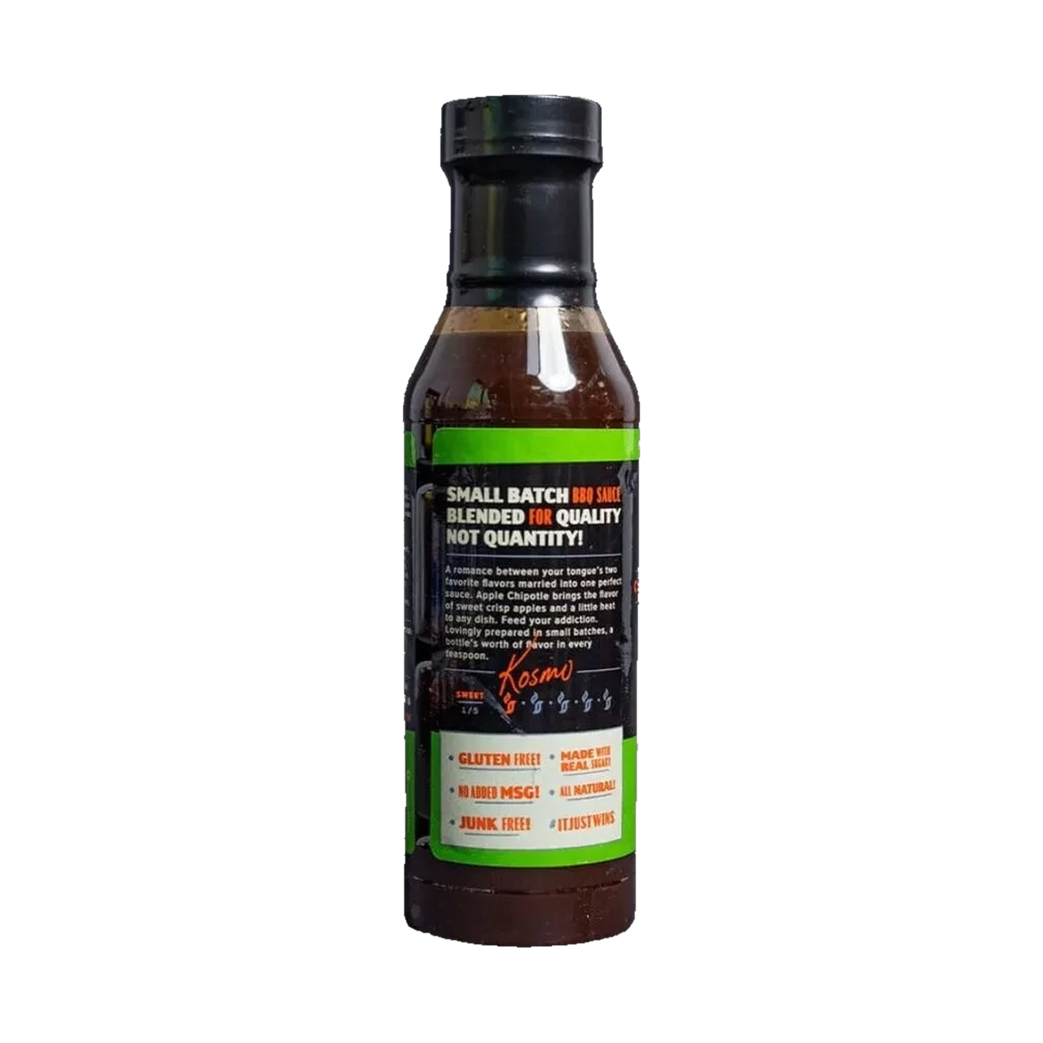 Kosmos Q Apple Chipotle BBQ Sauce right