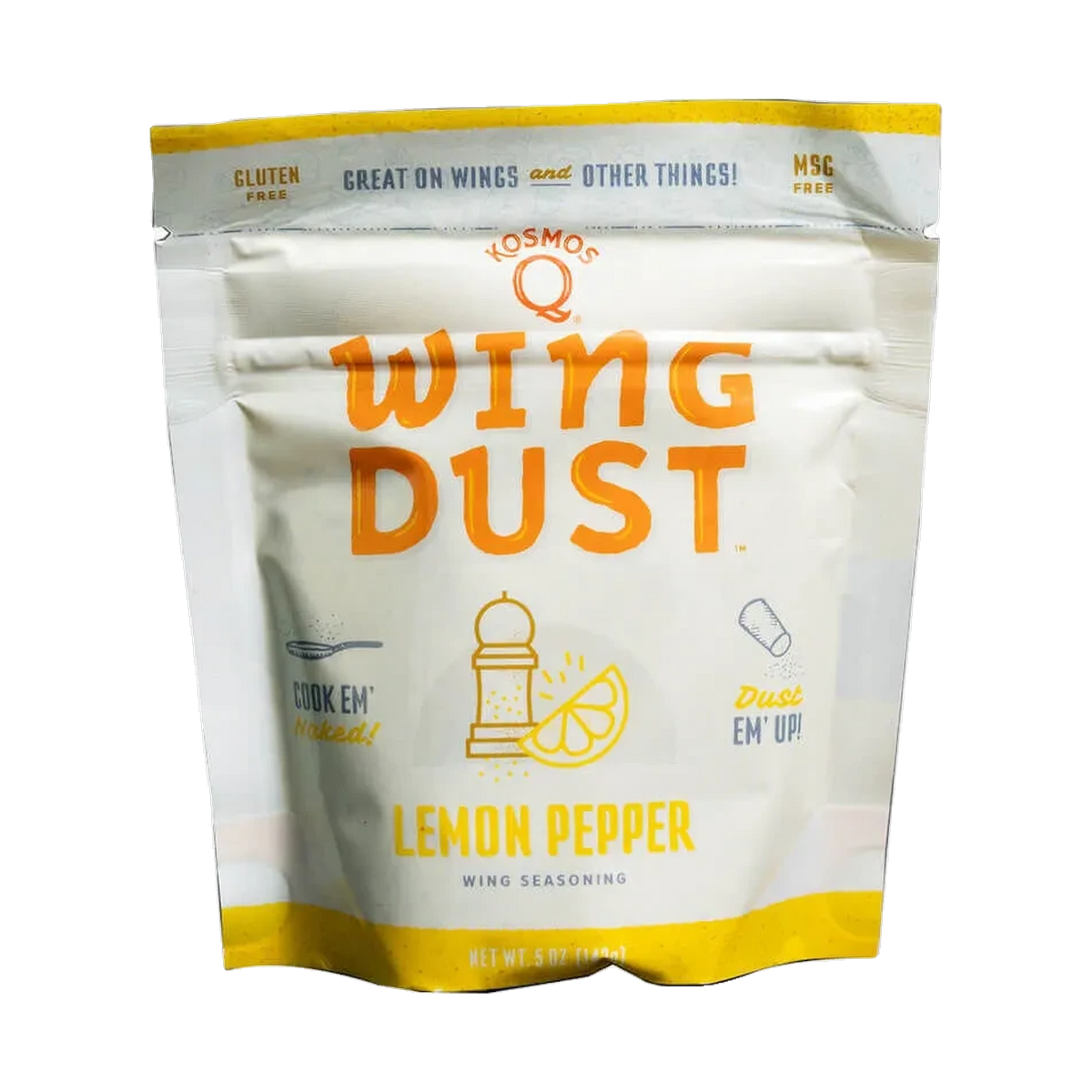 Kosmos Q Lemon Pepper Wing Dust 153g front of pack