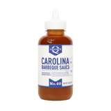 Lillie's Q Carolina Barbeque Sauce 380ml vinegar BBQ sauce — front of squeeze bottle on transparent background