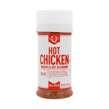 Lillie's Q Hot Chicken Nashville Hot Seasoning 161g — front of shaker on transparent background