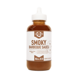 Lillie's Q Smoky Barbeque Sauce 380ml BBQ sauce — front of squeeze bottle on transparent background