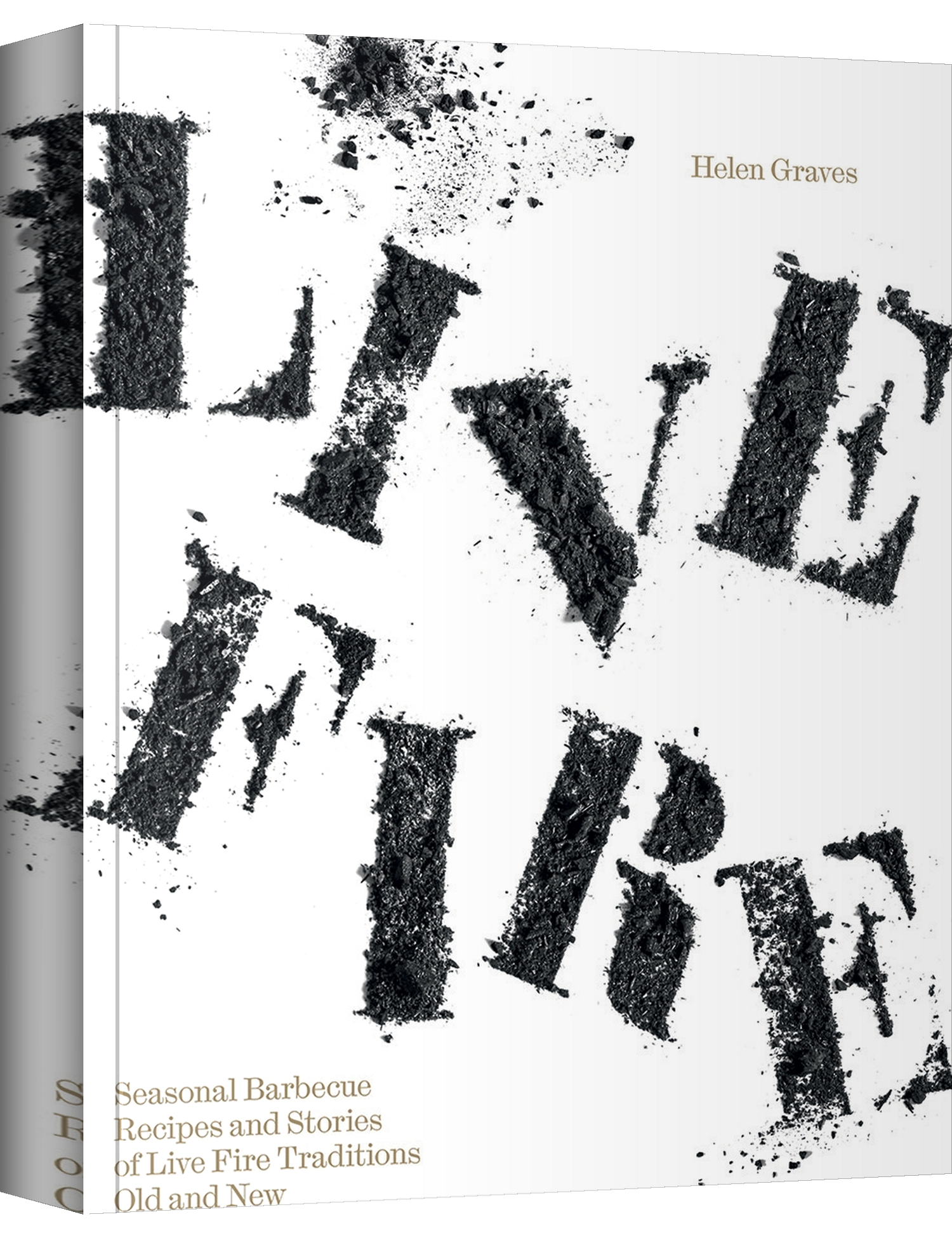 Live Fire by Helen Graves hardback cookbook — front cover