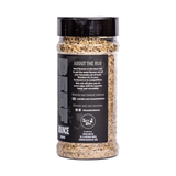 Low n Slow Basics Beef Bounce beef rub 300g, right side and label detail, transparent background