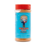 Meat Church Texas Sugar 340g BBQ rub — front of shaker on transparent background