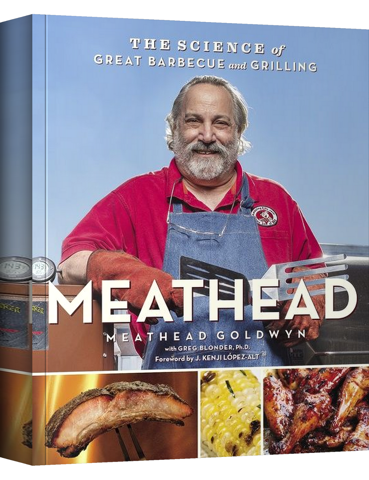 Meathead by Meathead Goldwyn hardback cookbook — front cover