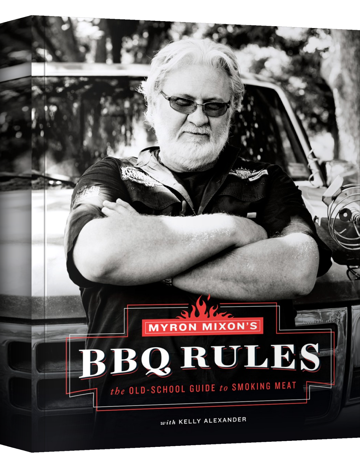 Myron Mixon's BBQ Rules by Myron Mixon hardback cookbook — front cover