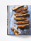 Myron Mixon's BBQ Rules by Myron Mixon hardback cookbook — interior page of glazed smoked spareribs