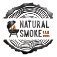 NATURAL SMOKE BBQ WOODS logo