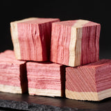Natural Smoke Cherry BBQ smoking wood chunks close-up