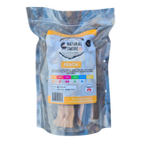 Natural Smoke BBQ Woods Peach wood chunks transparent cutout