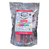 Natural Smoke BBQ Woods Red Gum wood chunks 1kg bag — front of bag on transparent background