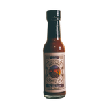 Nomad Chilli Co The BBQ Sauce smoky habanero BBQ hot sauce 148ml, front of bottle on transparent background