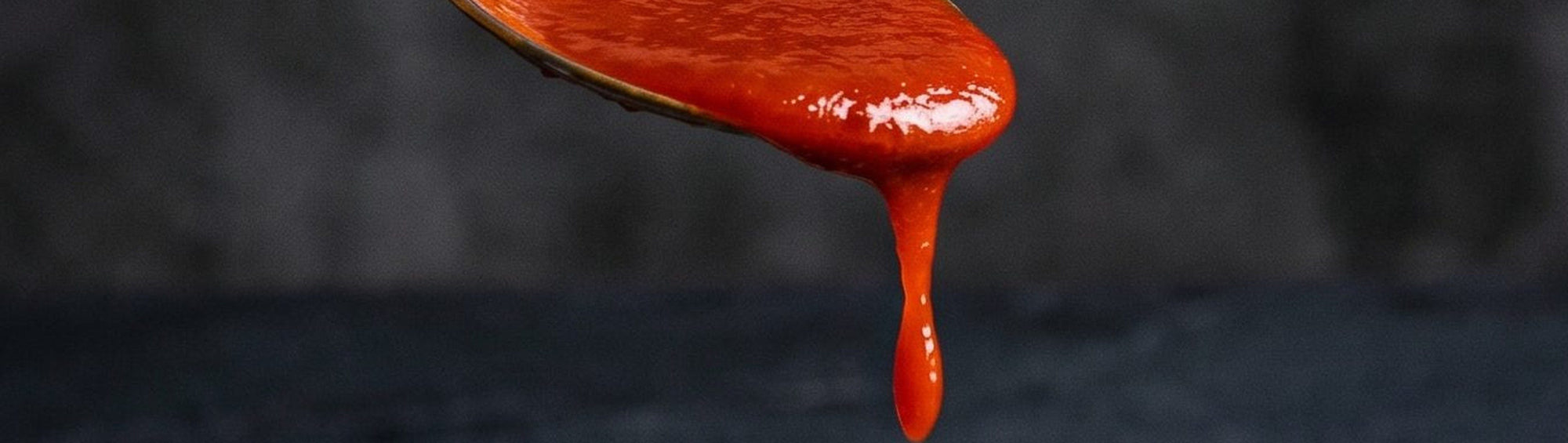 Nomad Chilli Co The Sriracha Sauce drizzled over pan-fried dumplings with sesame and scallion, fermented hot sauce