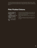 Pickled by Freddie Janssen paperback cookbook — Pink Pickled Onions recipe page