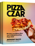 Pizza Czar by Anthony Falco hardback cookbook — front cover