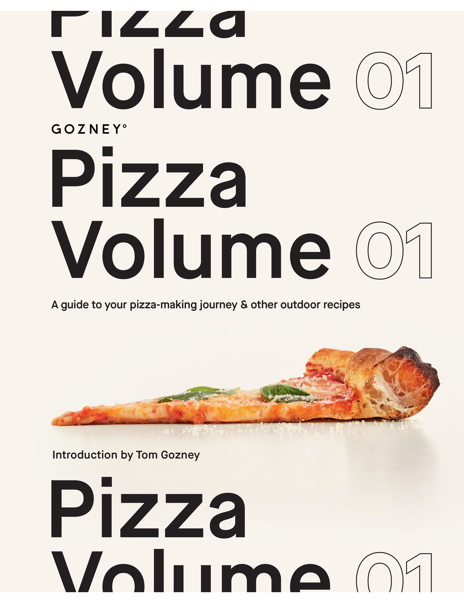 Pizza Volume 01 by Gozney hardback cookbook — front cover