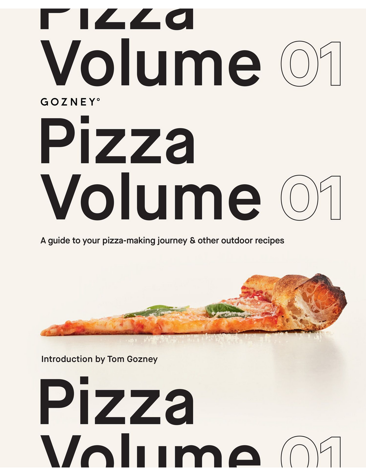 Pizza Volume 01 by Gozney hardback cookbook — front cover