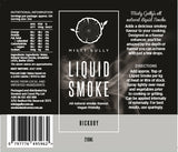 Misty Gully Liquid Smoke Hickory label