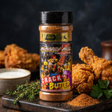 Crack Butter chicken seasoning styled with crispy fried chicken