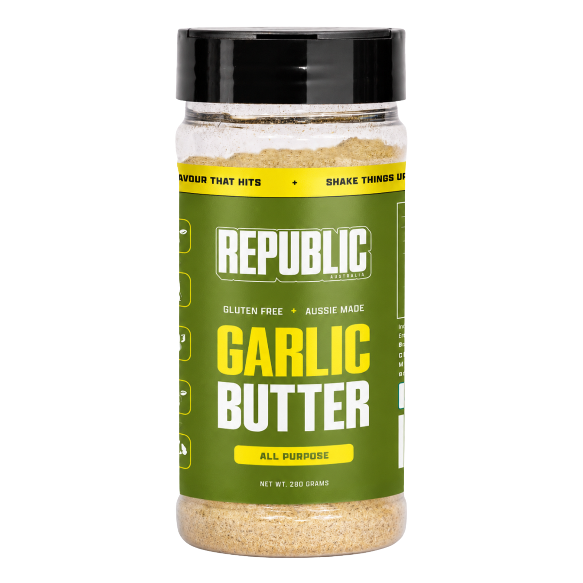 REPUBLIC Garlic Butter All-Purpose BBQ Rub 280g