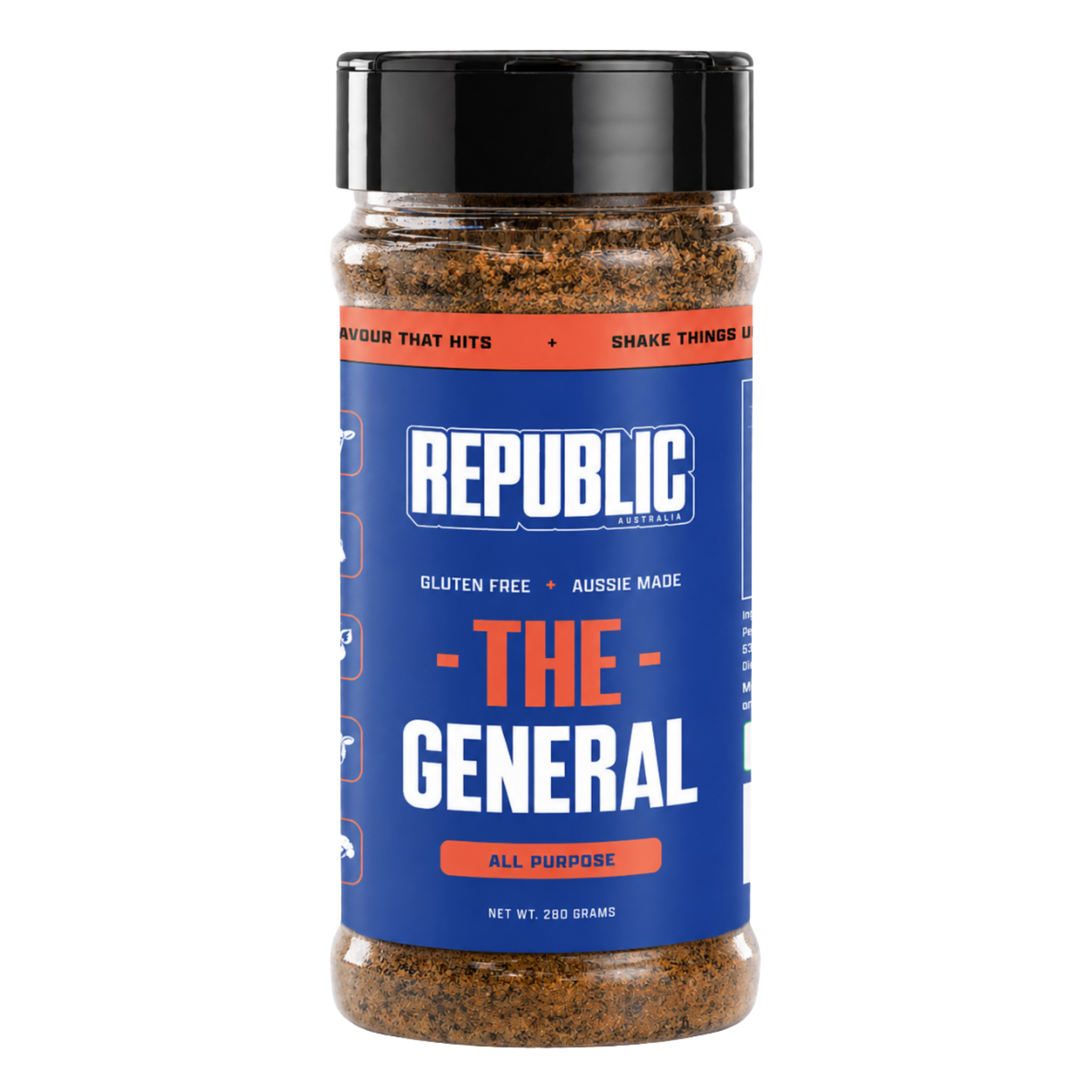 REPUBLIC The General All-Purpose BBQ Rub 280g