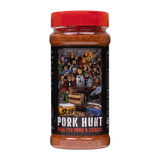 Stef the Maori Pork Hunt 240g pork and chicken seasoning, front of shaker, high-resolution