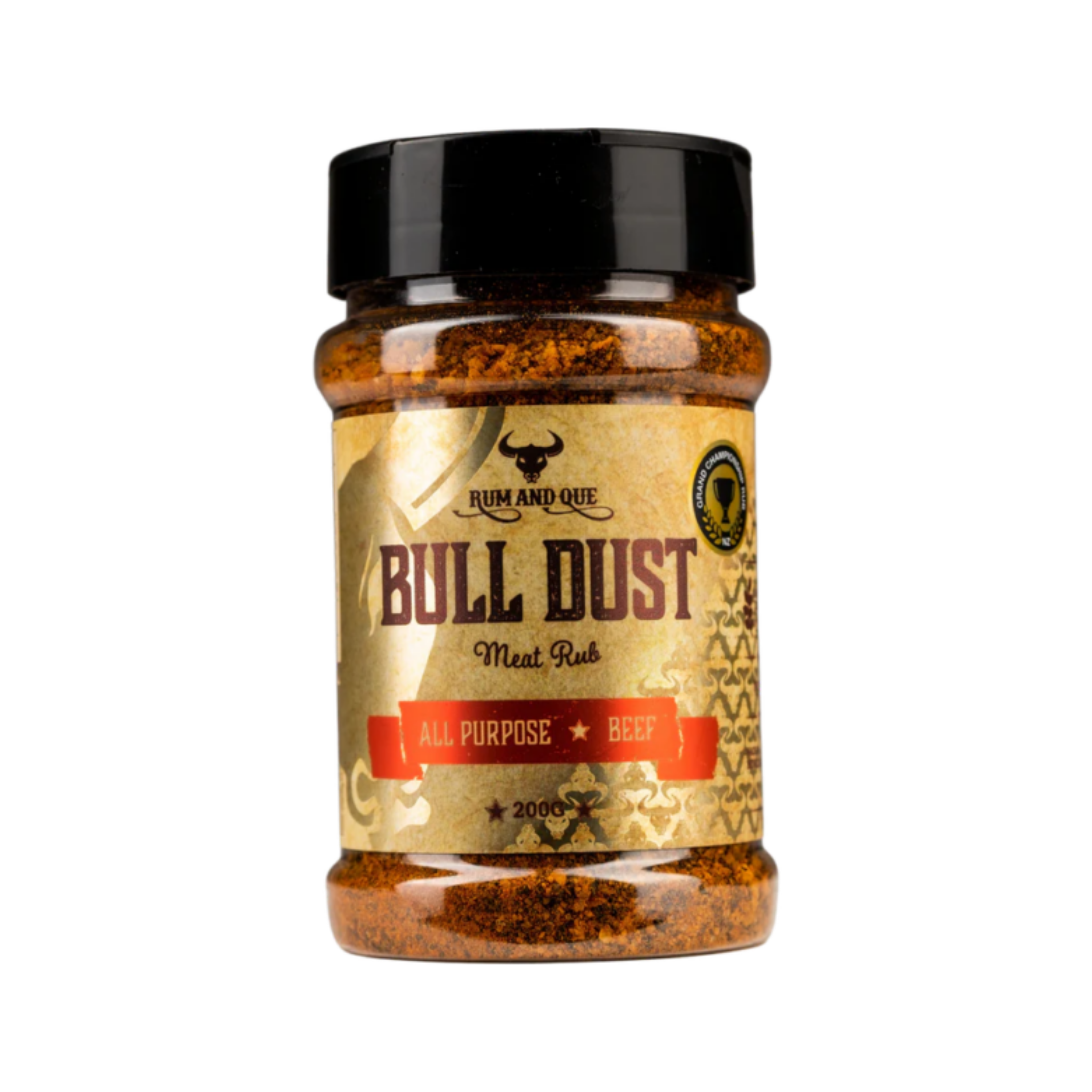 Rum and Que Bull Dust All Purpose Rub 200g