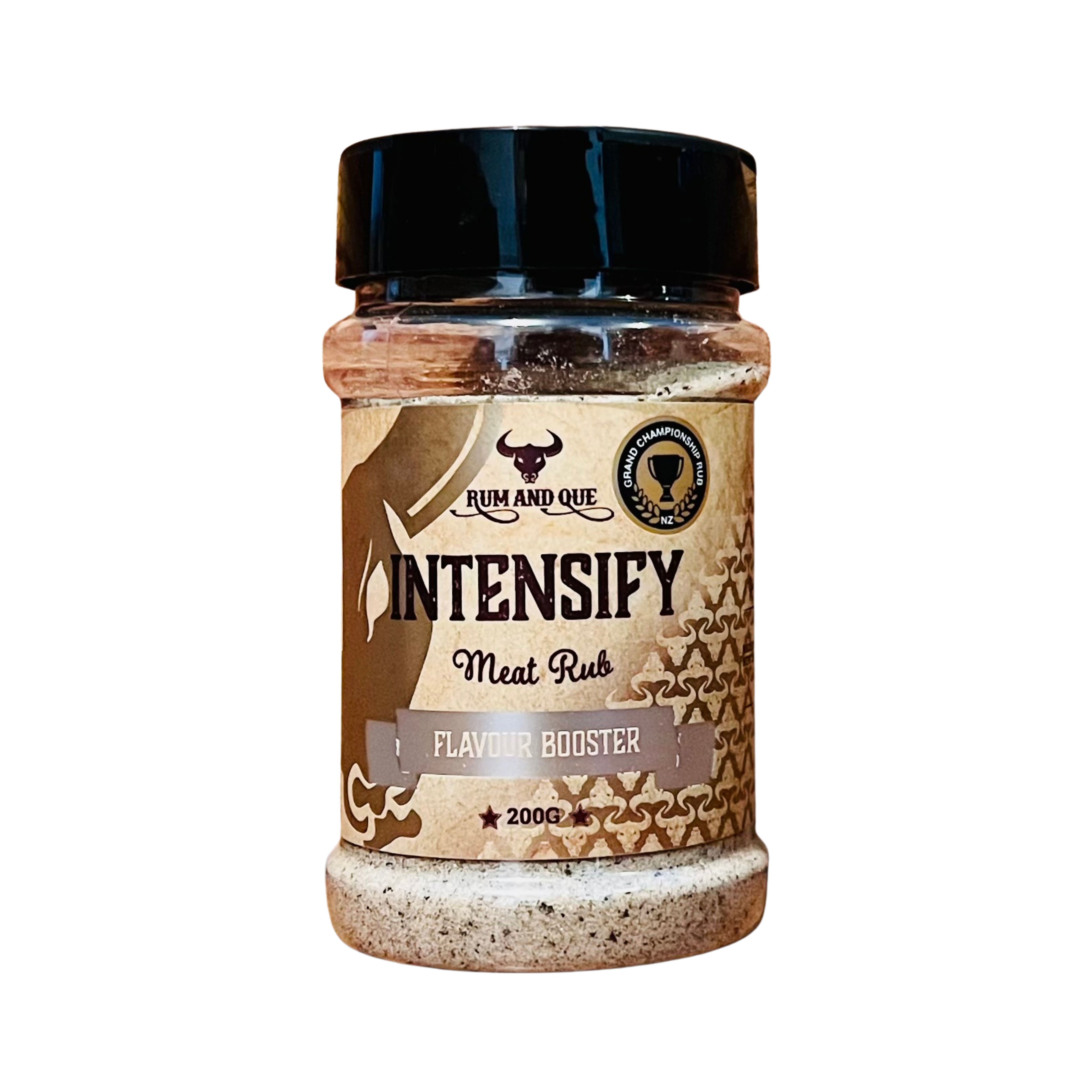 Rum and Que Intensify All Purpose Rub 200g