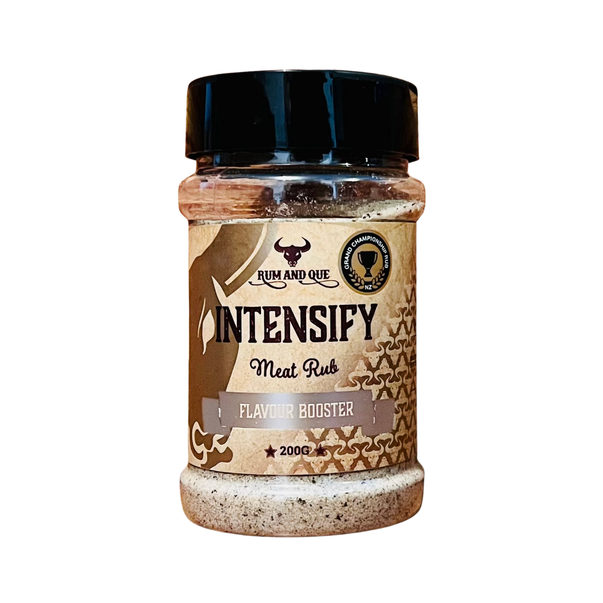 Rum and Que Intensify All Purpose Rub 200g