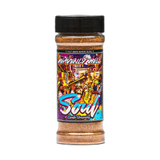 Heavenly Hell Soul Creole seasoning 150g — front of the shaker on transparent background