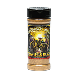 Heavenly Hell Diggers Dust beef rub and finishing dust 150g — front of the shaker on transparent background