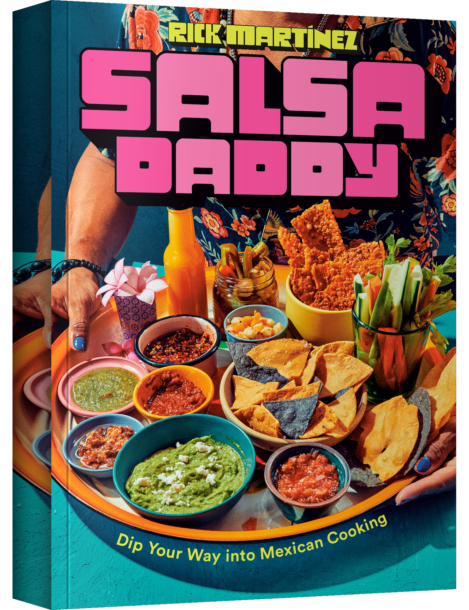Salsa Daddy by Rick Martínez hardback cookbook — front cover