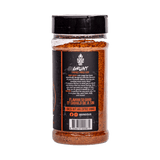 SinsQue Grunt Cherry Pork Rub 250g pork rub — side label detail, transparent background