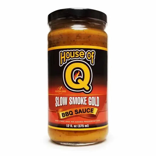 HOUSE OF Q: Slow Smoke Gold BBQ Sauce – 375ml