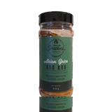 Smokes Asian Spice BBQ rub 230g, front of shaker