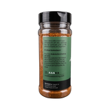 Smokes Asian Spice BBQ rub 230g, ingredients and nutrition panel, transparent background