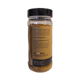 Smokes Pork-Poultry pork & poultry BBQ rub 250g, ingredients and nutrition panel, transparent background