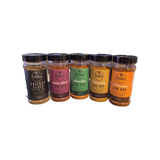 Smokes Seasoning full range bundle - all five BBQ rub shakers