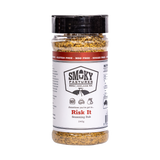 Smoky Pastures Risk It rub 240g, front of pack on transparent background