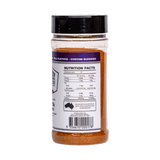 Smoky Pastures Tik Tik Boom tandoori rub 250g, ingredients and nutrition panel, transparent background