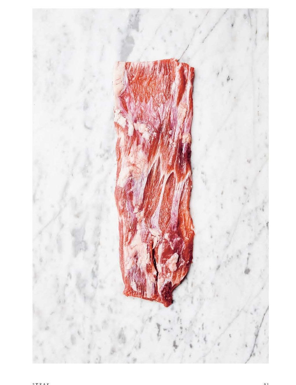 Steak by Tim Hayward hardback cookbook — Toro cut page from The Cuts