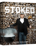 Stoked by Al Brown hardback cookbook — front cover
